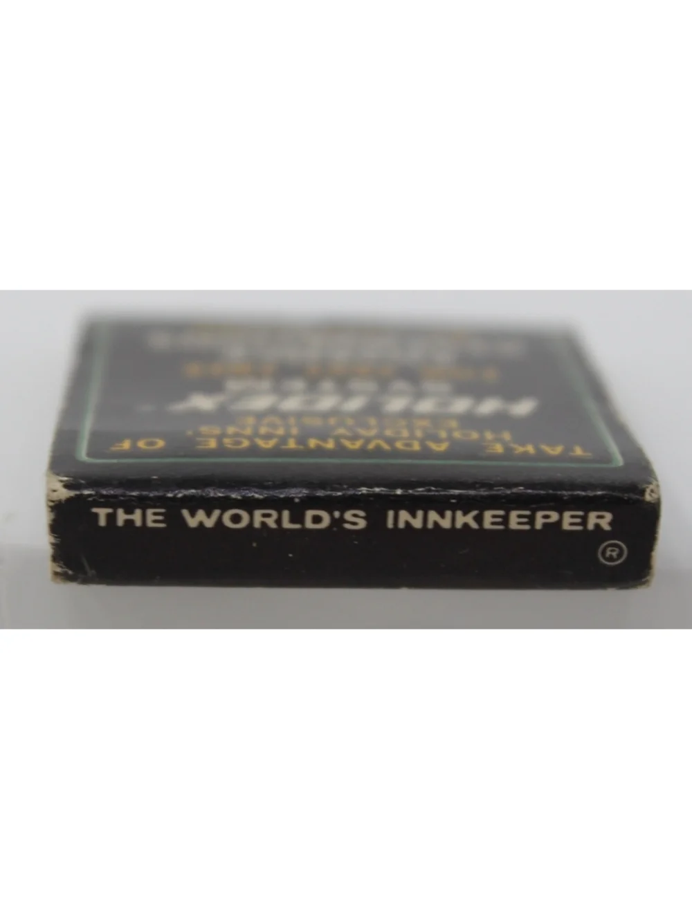 Vintage 1960s Holiday Inn Holidex Matchbook Hot Springs Lake Hamilton Arkansas